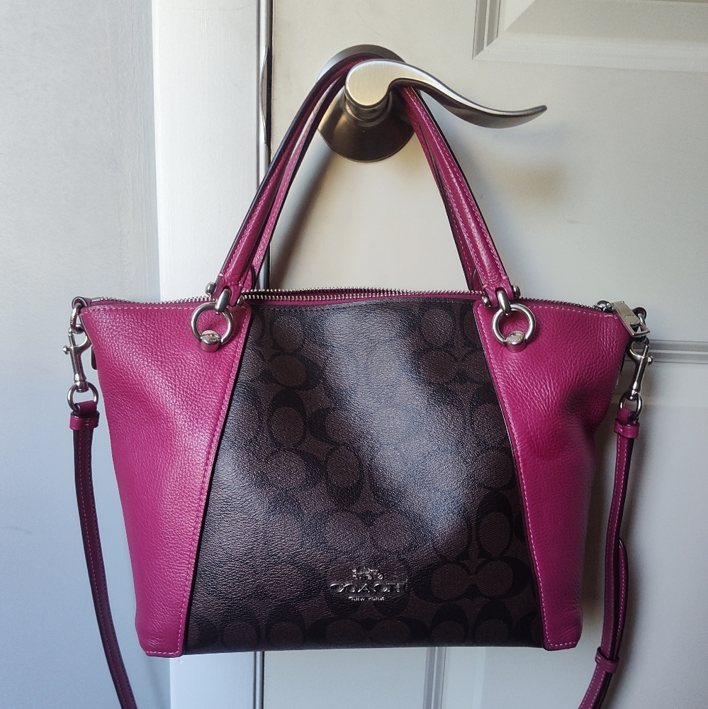 Coach Signature Kacey Satchel